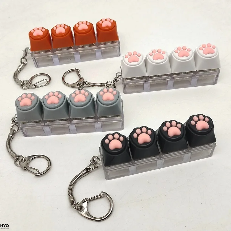 Weicher Silikon-Katzenkrallen-Schlüsselanhänger, Handy- Und Rucksackanhänger, Schreibtisch-Accessoires, Entspannungs- Und Presswerkzeuge Weicher Silikon-Katzenkrallen-Schlüsselanhänger, Handy- Und Rucksackanhänger, Schreibtisch-Accessoires, Entspannungs- Und Presswerkzeuge