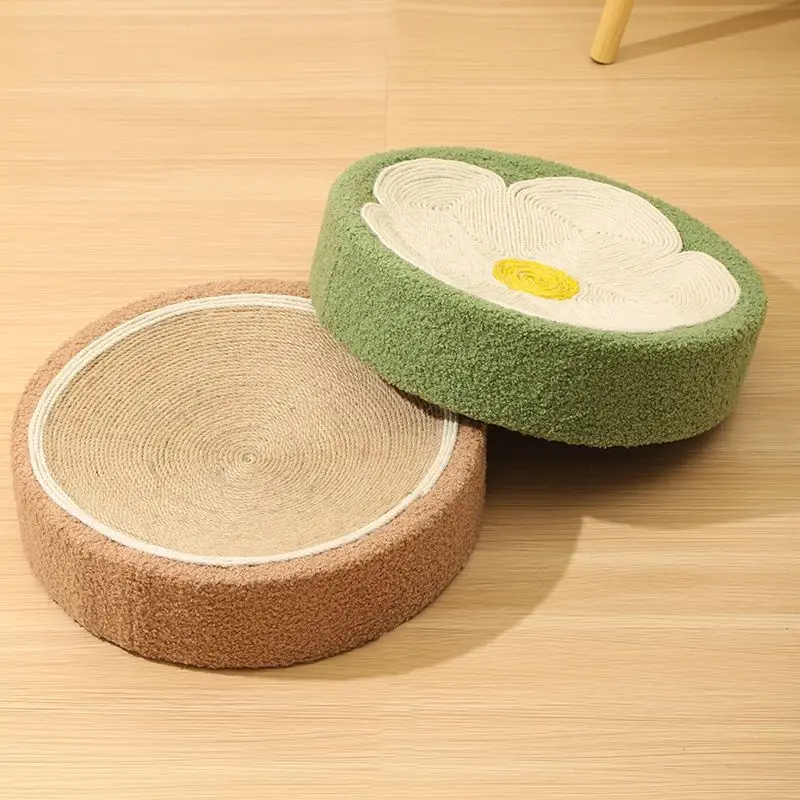 Cat Scratcher 2 In 1 Cat Anti Scratch Bed Cute Shape Cat Scratching Bed Round Cat Scratch Protection Paw Toy Gatos Accesorios Cat Scratcher 2 In 1 Cat Anti Scratch Bed Cute Shape Cat Scratching Bed Round Cat Scratch Protection Paw Toy Gatos Accesorios - Image 6