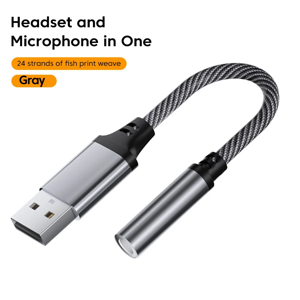 Usb Auf 3,5-Mm-Kopfhörer-Adapter – Audio-Konverter Für Notebook, Pc &Amp; Ps4 Mit 3,5-Mm-Klinkenanschluss Usb Auf 3,5-Mm-Kopfhörer-Adapter – Audio-Konverter Für Notebook, Pc &Amp; Ps4 Mit 3,5-Mm-Klinkenanschluss - Image 8