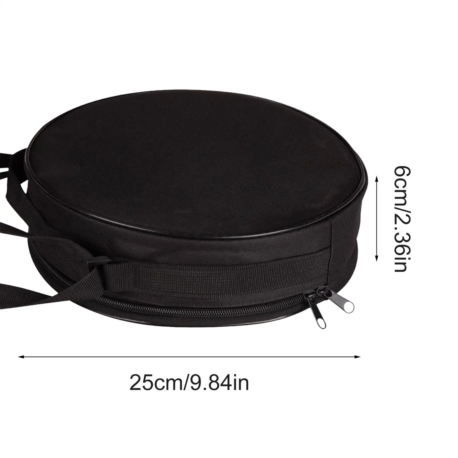 Carry Case For Folding Stool Round Pouch With Shoulder Strap Foldable Stool Bag With Zipper For Sketching Camping Picnic Carry Case For Folding Stool Round Pouch With Shoulder Strap Foldable Stool Bag With Zipper For Sketching Camping Picnic - Image 6