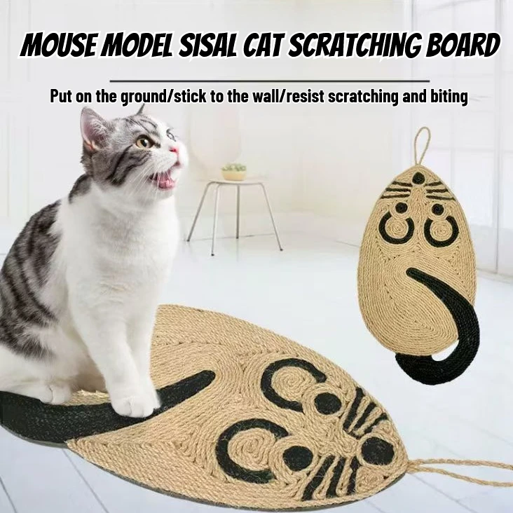 Katzenkratzbrett – Kratzmatte Mit Nagelschleif-Pad Für Katzen Katzenkratzbrett – Kratzmatte Mit Nagelschleif-Pad Für Katzen - Image 2