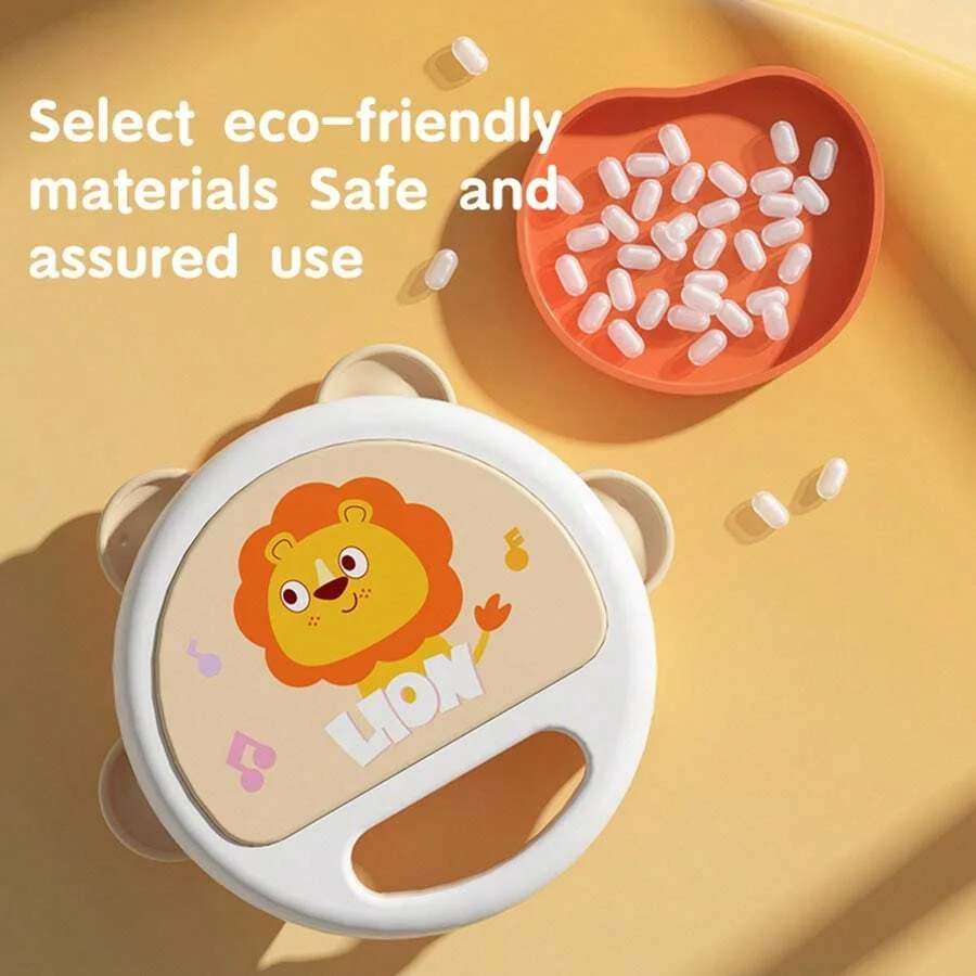 Baby Clapping Tambourine Delicate Tambourines Percussion Instrument Adorable Tambourines Handheld Tambourine Instrument For Kids Baby Clapping Tambourine Delicate Tambourines Percussion Instrument Adorable Tambourines Handheld Tambourine Instrument For Kids - Image 4