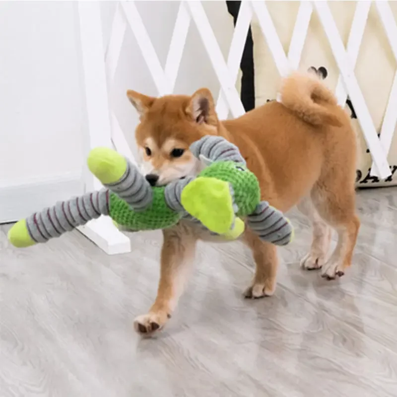 Unzerstörbare Große Hund Sound Quietschende Spielzeuge Tiere Form Haustier Weiche Plüsch Kauen Molaren Training Spielzeug Welpen Beißen Zähne Dental Spielzeug Unzerstörbare Große Hund Sound Quietschende Spielzeuge Tiere Form Haustier Weiche Plüsch Kauen Molaren Training Spielzeug Welpen Beißen Zähne Dental Spielzeug - Image 6