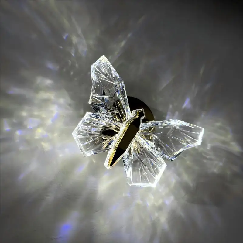 Led Butterfly Wandleuchte 360° ° Rotation Kreative Nordic Nacht Wandleuchte Flur Schlafzimmer Wohnzimmer Led Innen Luxus Beleuchtung Led Butterfly Wandleuchte 360° ° Rotation Kreative Nordic Nacht Wandleuchte Flur Schlafzimmer Wohnzimmer Led Innen Luxus Beleuchtung - Image 3