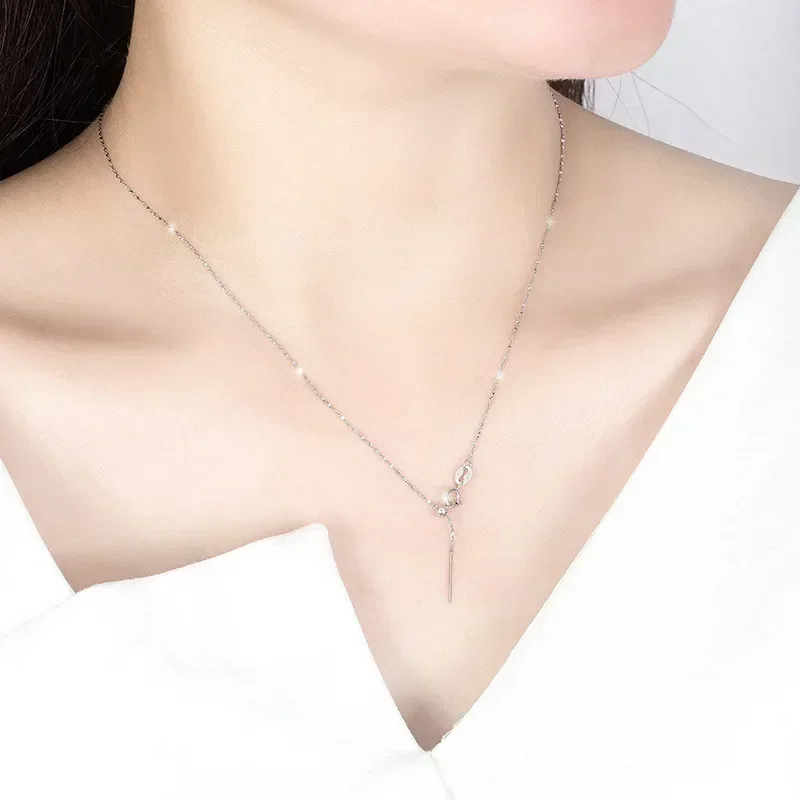 Trustdavis Real 925 Silver Box Cross Chain Fashion Universal Necklace For Women Daily Diy Pendant Necklace Fine Jewelry Dc27 Trustdavis Real 925 Silver Box Cross Chain Fashion Universal Necklace For Women Daily Diy Pendant Necklace Fine Jewelry Dc27 - Image 3