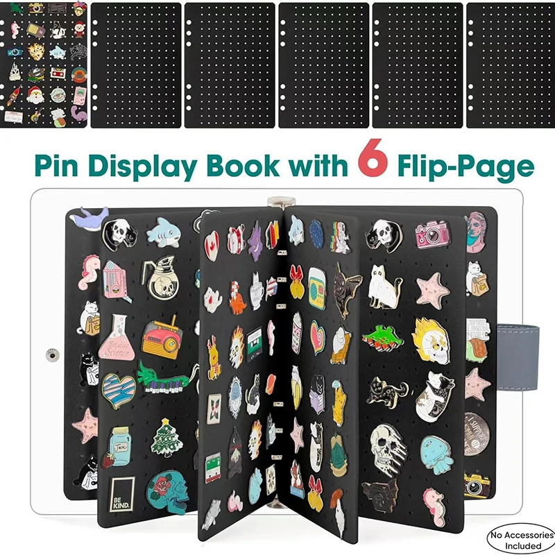 Filz Pin-Sammelalbum – Diy Display-Buch Für Abzeichen, Broschen, Charms Und Souvenirs Filz Pin-Sammelalbum – Diy Display-Buch Für Abzeichen, Broschen, Charms Und Souvenirs - Image 11