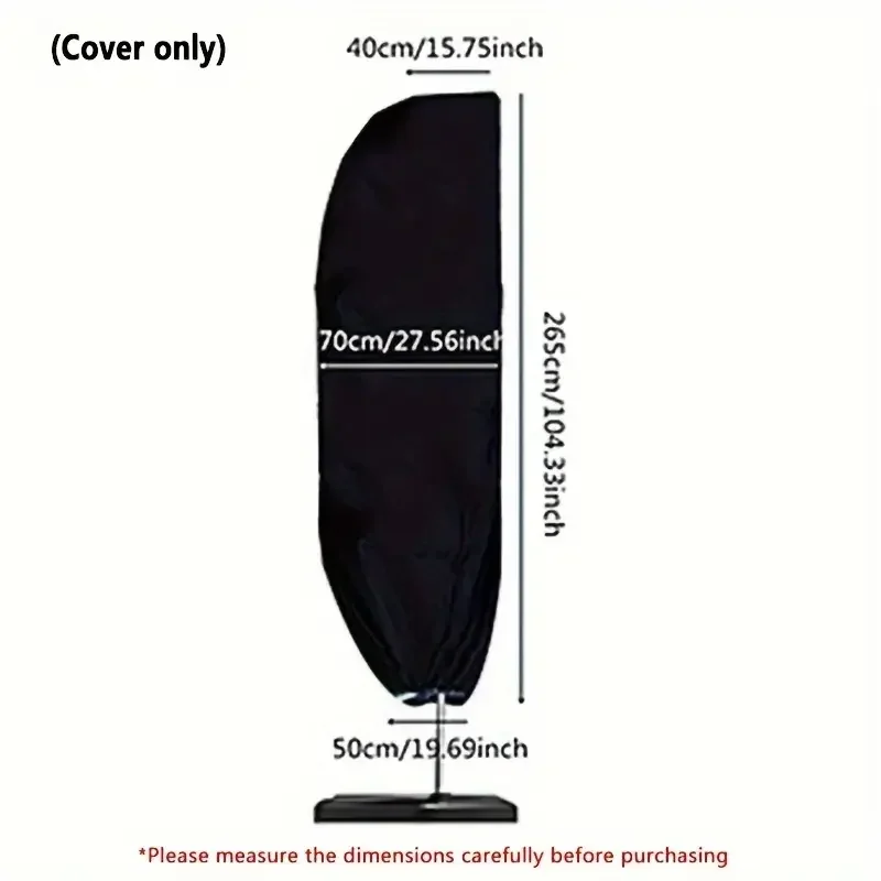 Universal Waterproof Umbrella Cover Cantilever Parasol Cover Outdoor Patio Garden Furniture Protection Universal Waterproof Umbrella Cover Cantilever Parasol Cover Outdoor Patio Garden Furniture Protection - Image 10