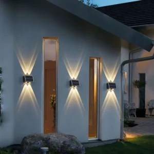 2026 NEUE wasserdichte Solar-Wandleuchte für den Außenbereich, Hof- und Landschaftslampe, Solar-Tischlampe, Villa-Nachtdekorationslampe