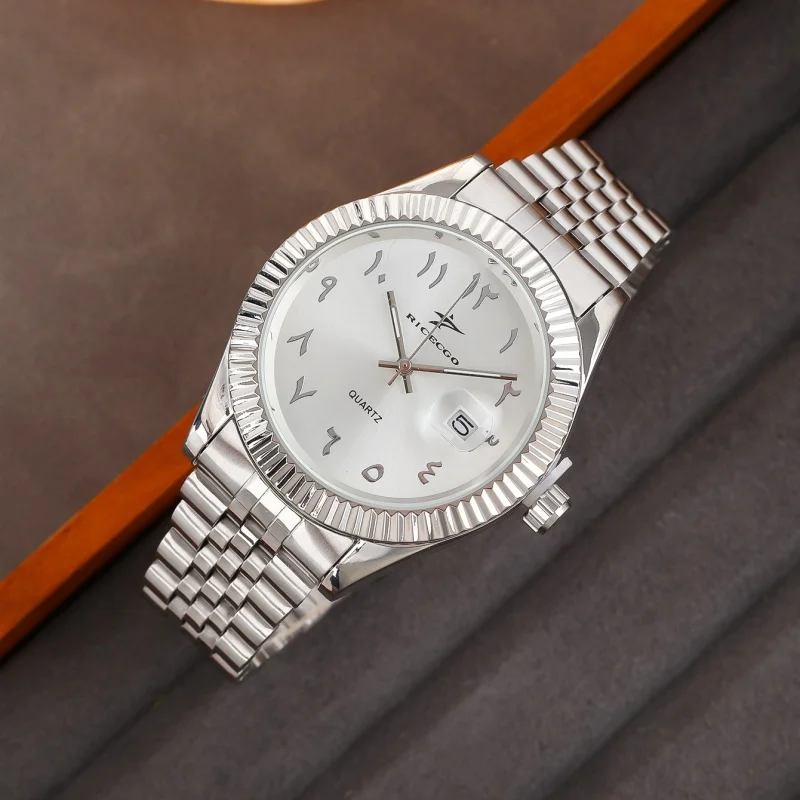 Mode Herren Uhren Datum High-End-Luxus Casual Sport Uhr Klassische Business Quarz Männliche Edelstahl Armbanduhren Mode Herren Uhren Datum High-End-Luxus Casual Sport Uhr Klassische Business Quarz Männliche Edelstahl Armbanduhren - Image 2