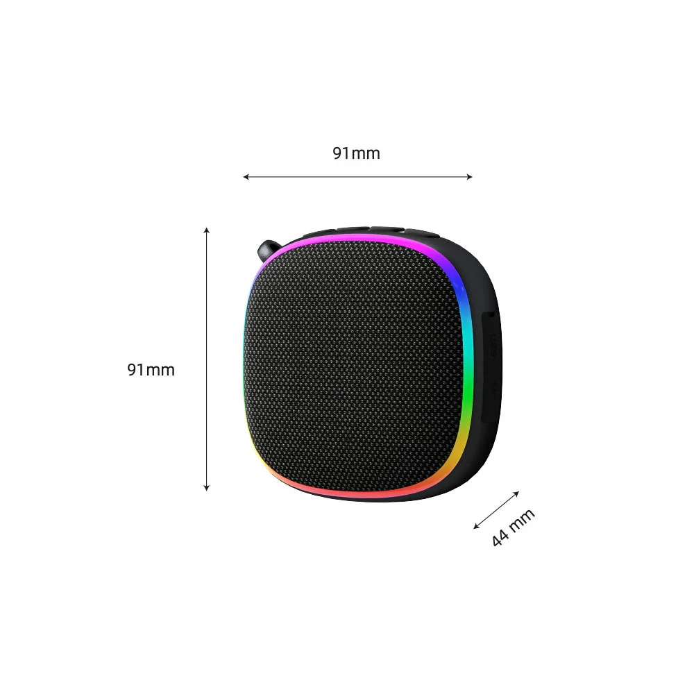 Wasserdichter Bluetooth-Lautsprecher Mit Rgb-Licht, Akku &Amp; Fm-Radio – Tragbarer Musiklautsprecher Für Camping, Outdoor &Amp; Freizeit Wasserdichter Bluetooth-Lautsprecher Mit Rgb-Licht, Akku &Amp; Fm-Radio – Tragbarer Musiklautsprecher Für Camping, Outdoor &Amp; Freizeit - Image 6
