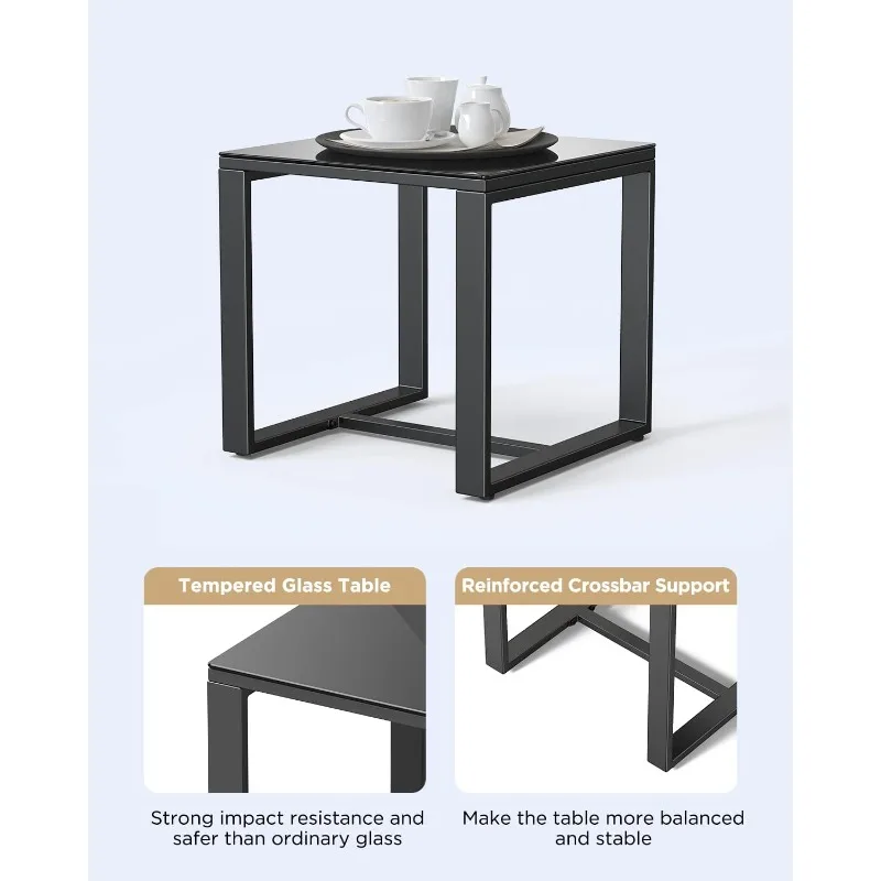 3-Teiliges Gartenmöbel-Set Schaukel-Bistro-Set Outdoor-Rattan-Sitzgruppe Mit Kaffeetisch Für Garten Balkon Hinterhof Poolbereich 3-Teiliges Gartenmöbel-Set Schaukel-Bistro-Set Outdoor-Rattan-Sitzgruppe Mit Kaffeetisch Für Garten Balkon Hinterhof Poolbereich - Image 4
