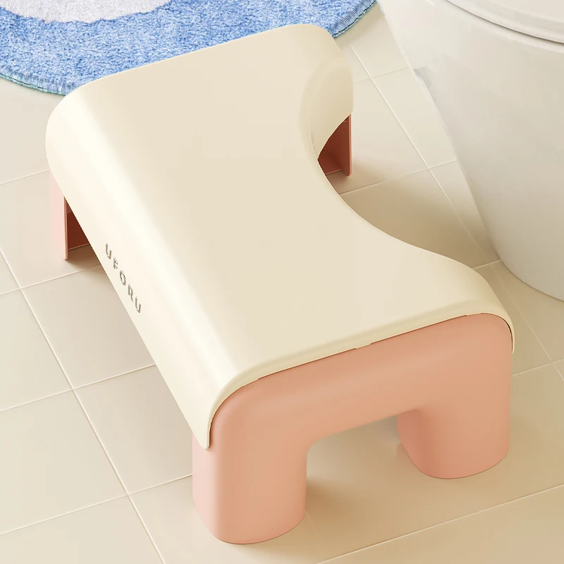 Uforu Toilet Stool Household Footstool Thickened Strong Anti-Slip Adult Squatting Aid Uforu Toilet Stool Household Footstool Thickened Strong Anti-Slip Adult Squatting Aid - Image 3