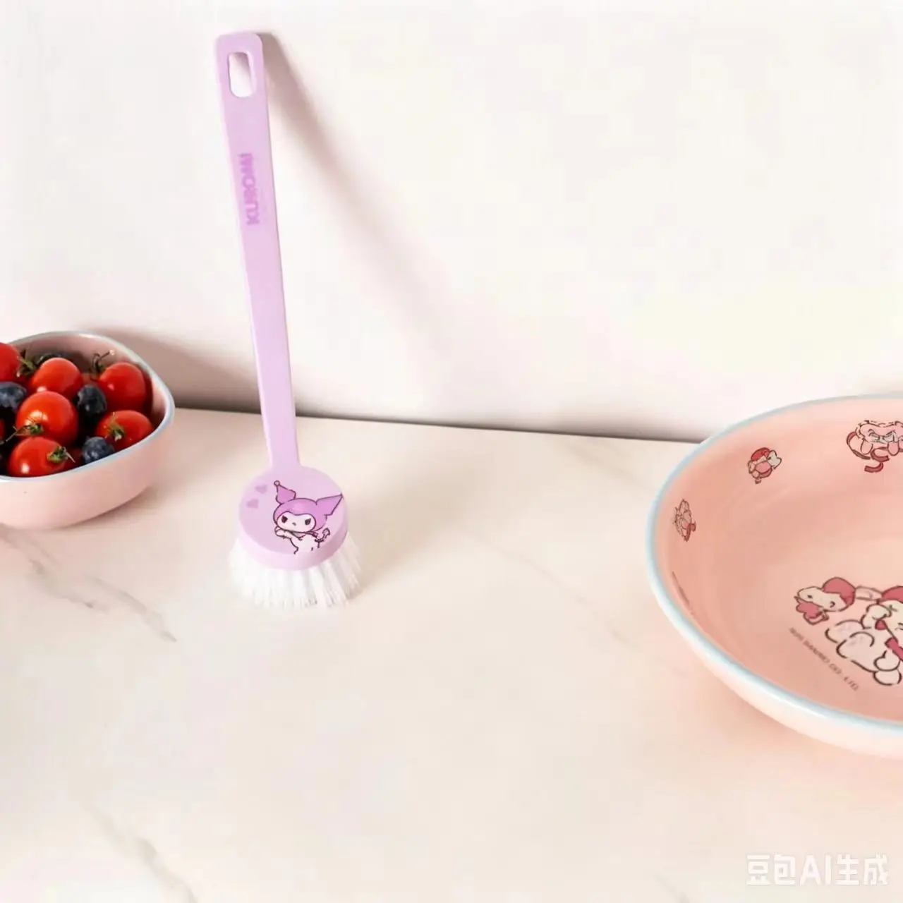 Kawaii Katzen Pfannenbürste Mit Langem Griff Für Küche Kawaii Katzen Pfannenbürste Mit Langem Griff Für Küche - Image 9