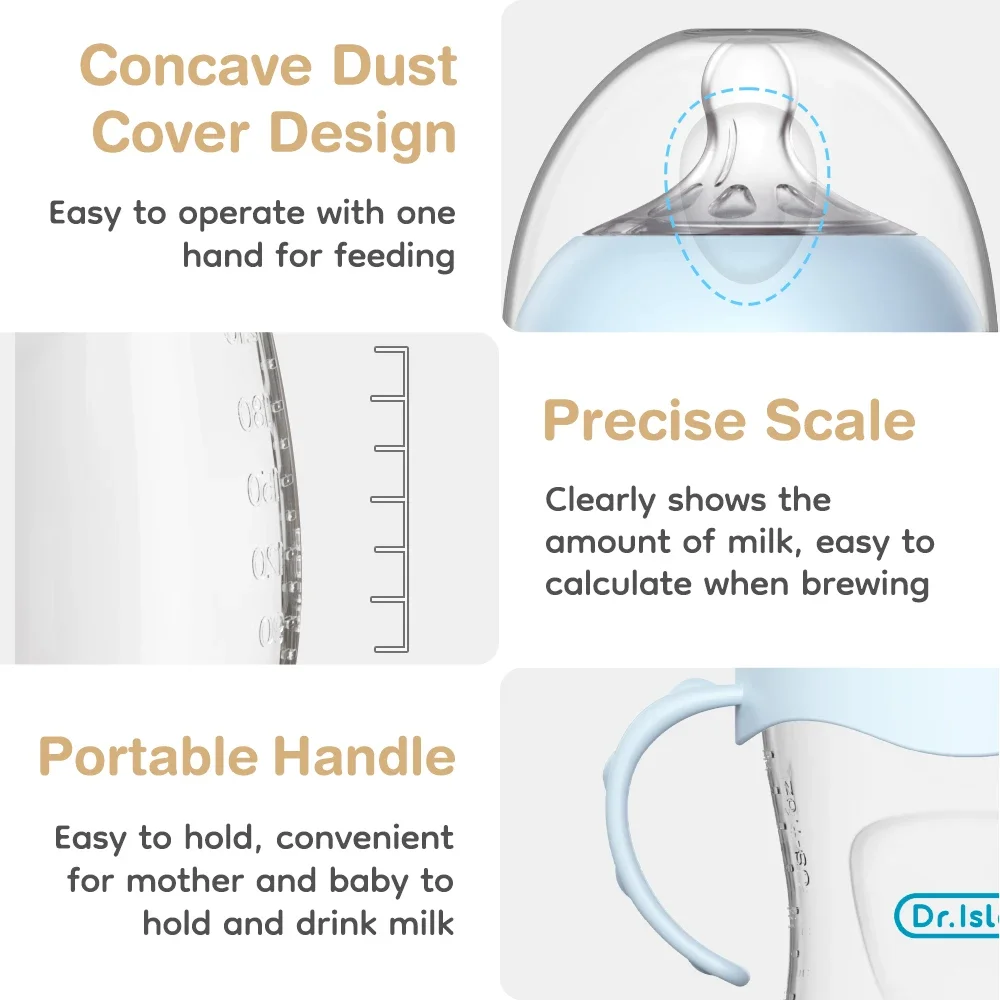 Baby Pp Bottle 150/240/330Ml Newborn Baby Bottle With Handle Milk Bottlefeeding Baby Bottles Newborn Feeding Supplies Bpa-Free Baby Pp Bottle 150/240/330Ml Newborn Baby Bottle With Handle Milk Bottlefeeding Baby Bottles Newborn Feeding Supplies Bpa-Free - Image 6