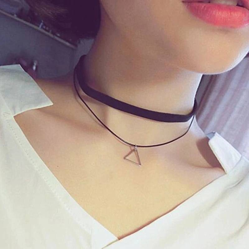 Koreanische Mode Samt Choker Halskette Für Frauen Vintage Sexy Spitze Halskette Mit Anhängern Gothic Mädchen Hals Schmuck Zubehör Koreanische Mode Samt Choker Halskette Für Frauen Vintage Sexy Spitze Halskette Mit Anhängern Gothic Mädchen Hals Schmuck Zubehör - Image 2