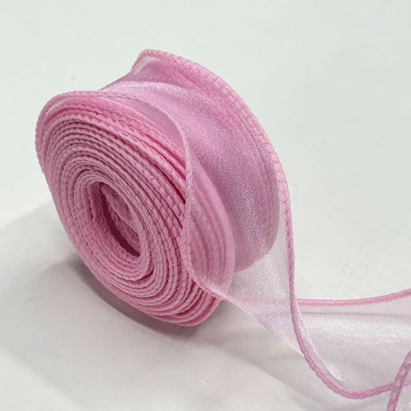 40Mm 10 Yards Fischschwanz-Organzaband, Reflektierendes, Irisierendes Band Mit Gewelltem Rand Für Geschenkverpackungen, Diy-Schleifen, Blumensträuße, Voile-Bänder 40Mm 10 Yards Fischschwanz-Organzaband, Reflektierendes, Irisierendes Band Mit Gewelltem Rand Für Geschenkverpackungen, Diy-Schleifen, Blumensträuße, Voile-Bänder - Image 16