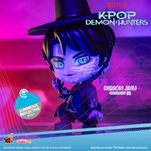 Echte Hot Toys K-POP Demon Hunters Cosbaby Collection Figur Rumi Zoey Mira Demon Jinu Derpy und Sussie Geburtstagsgeschenke