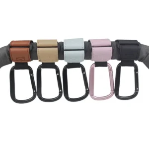 Haken Kinderwagen Zubehör PU Baby Auto Sitz Zubehör Kinderwagen Haken Tasche Aufhänger Baby Tasche Kinderwagen Haken Baby Kleiderbügel Haken Up