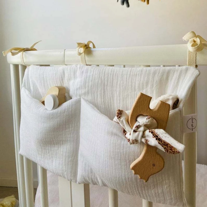 Babybett-Organizer, Kinderbett, Caddy, Bett, Aufbewahrungstasche, 2 Taschen, Nachttisch, Hängende Windel, Kinderzimmer, Spielzeug, Tasche, Windeln, Kinderwagen, Organisieren Babybett-Organizer, Kinderbett, Caddy, Bett, Aufbewahrungstasche, 2 Taschen, Nachttisch, Hängende Windel, Kinderzimmer, Spielzeug, Tasche, Windeln, Kinderwagen, Organisieren - Image 18