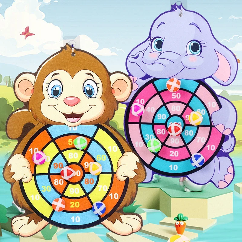 Educational Games Dart Board Baby Toy Stickey Ball Dart Indoor Sports Child Montessori Games For Children 3 To 7 Years Educational Games Dart Board Baby Toy Stickey Ball Dart Indoor Sports Child Montessori Games For Children 3 To 7 Years - Image 2