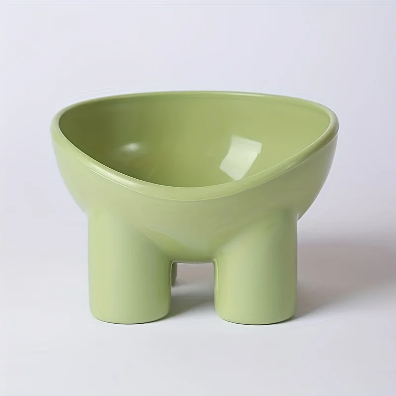 Elevated Cat Bowl With Stand - Durable Plastic Pet Food &Amp; Water Dish, Sleek Modern Neck-Friendly Feeding For Cats &Amp; Dogs Elevated Cat Bowl With Stand - Durable Plastic Pet Food &Amp; Water Dish, Sleek Modern Neck-Friendly Feeding For Cats &Amp; Dogs - Image 7