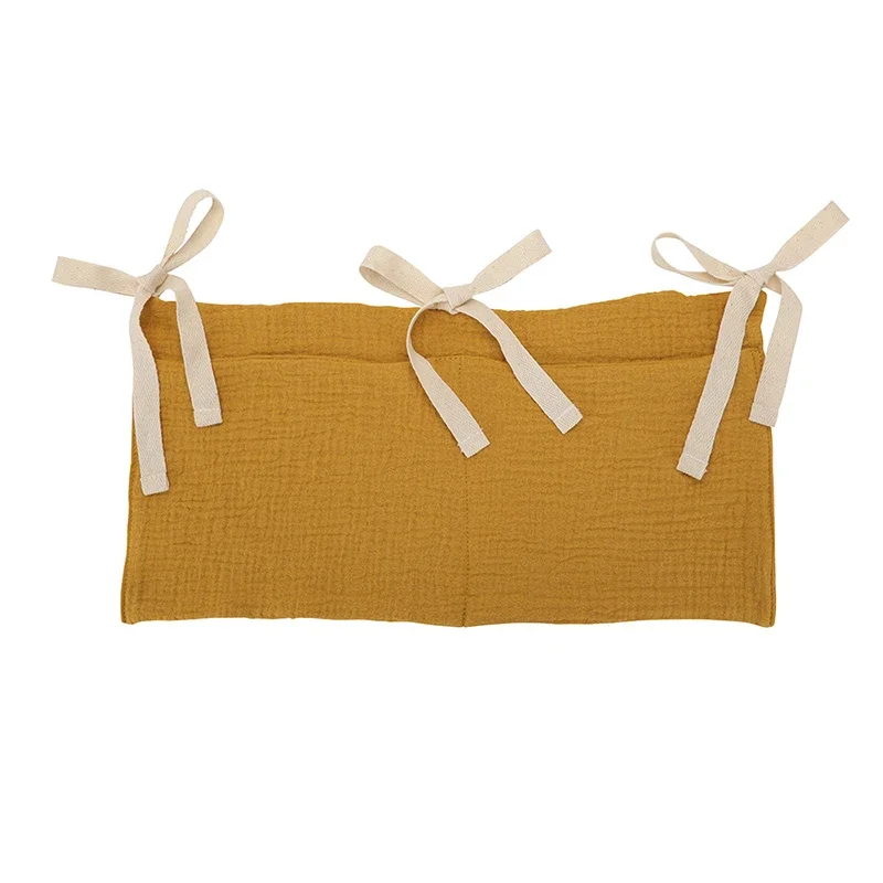 Baby Krippe Lagerung Tasche Baumwolle Doppel Beutel Neugeborenen Bett Kopfteil Organizer Für Kinder Baby Bettwäsche Windel Spielzeug Tasche Baby Krippe Lagerung Tasche Baumwolle Doppel Beutel Neugeborenen Bett Kopfteil Organizer Für Kinder Baby Bettwäsche Windel Spielzeug Tasche - Image 5