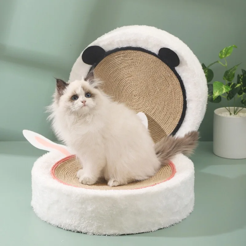 Cat Scratcher 2 In 1 Cat Anti Scratch Bed Cute Shape Cat Scratching Bed Round Cat Scratch Protection Paw Toy Gatos Accesorios Cat Scratcher 2 In 1 Cat Anti Scratch Bed Cute Shape Cat Scratching Bed Round Cat Scratch Protection Paw Toy Gatos Accesorios - Image 37