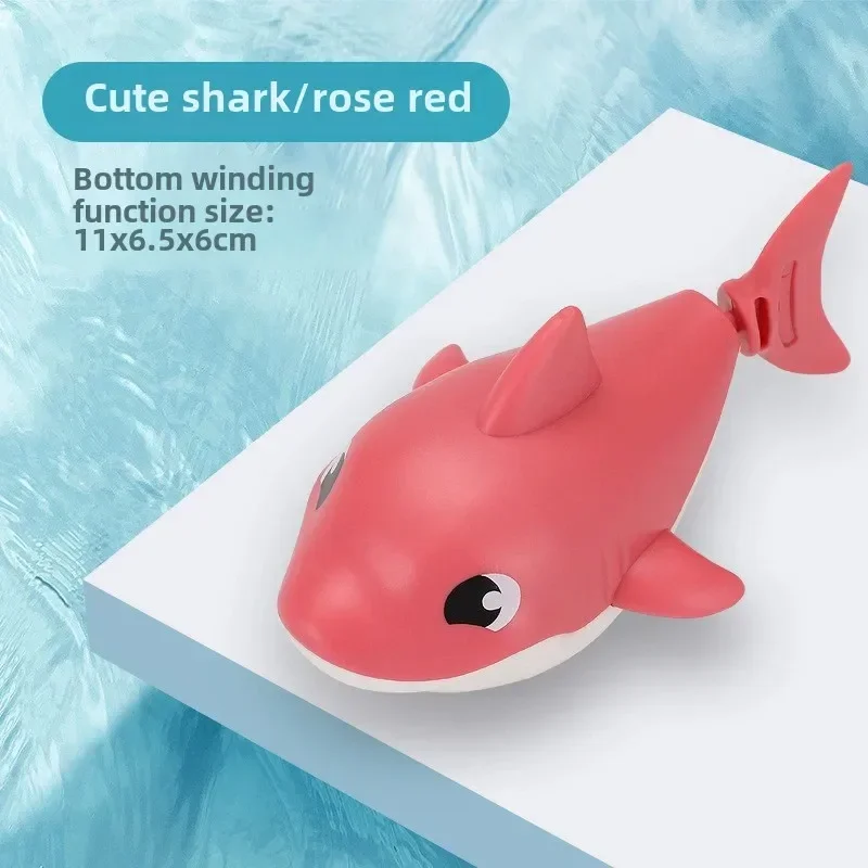 Baby Summer Cartoon Shark Water Play Toy With Wind Up Chain Outdoor Beach Swimming Clockwork Toys Baby Bathroom Toy For Children Baby Summer Cartoon Shark Water Play Toy With Wind Up Chain Outdoor Beach Swimming Clockwork Toys Baby Bathroom Toy For Children - Image 9