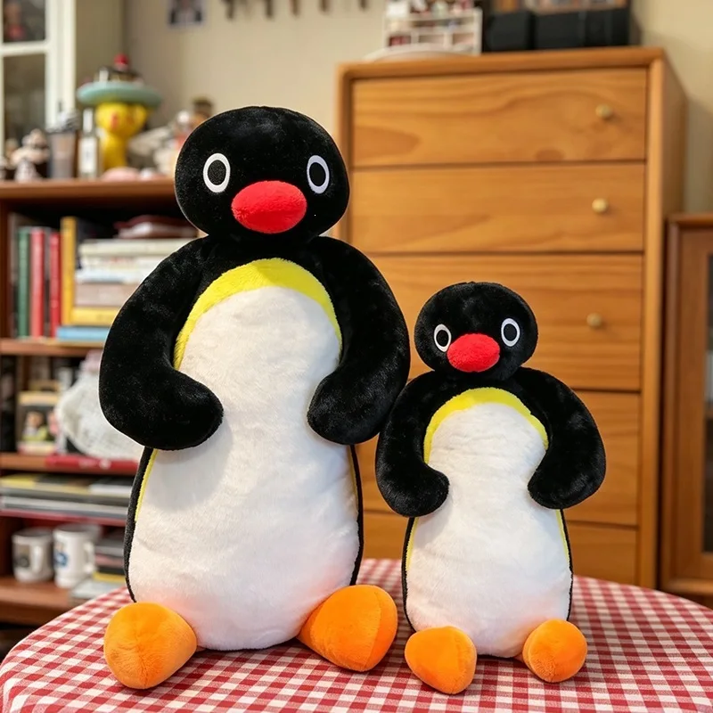 Große &Amp; Kleine Pingu Pinguin Plüschtiere Cartoon-Familie Pinguine Weiche Flauschige Puppen Sofakissen Sammlerstück Geschenk Große &Amp; Kleine Pingu Pinguin Plüschtiere Cartoon-Familie Pinguine Weiche Flauschige Puppen Sofakissen Sammlerstück Geschenk - Image 3