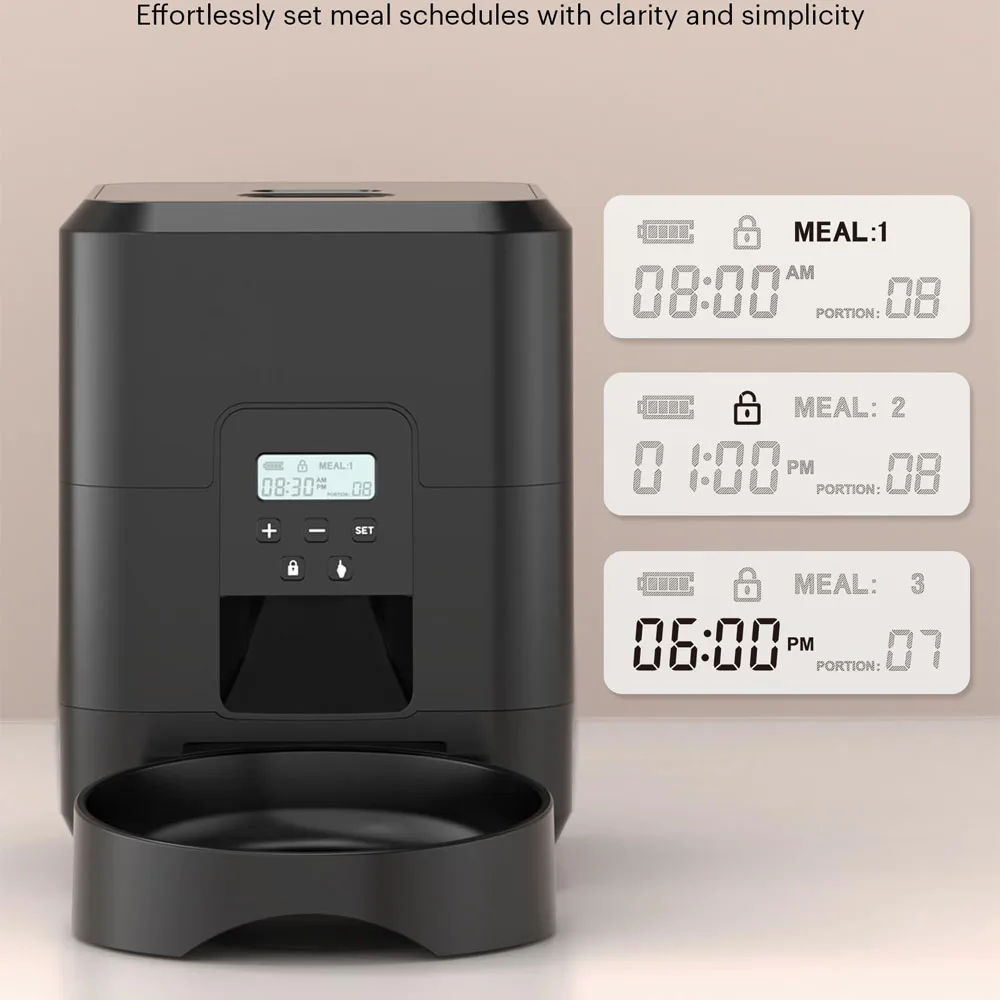 Smart Pet Feeder Automatische Katze Feeder Hund Slow Food Maschine Mit Zeitgesteuerte Quantitative Automatische Katze Lebensmittel Spender Katze Hund Schüssel Smart Pet Feeder Automatische Katze Feeder Hund Slow Food Maschine Mit Zeitgesteuerte Quantitative Automatische Katze Lebensmittel Spender Katze Hund Schüssel - Image 3