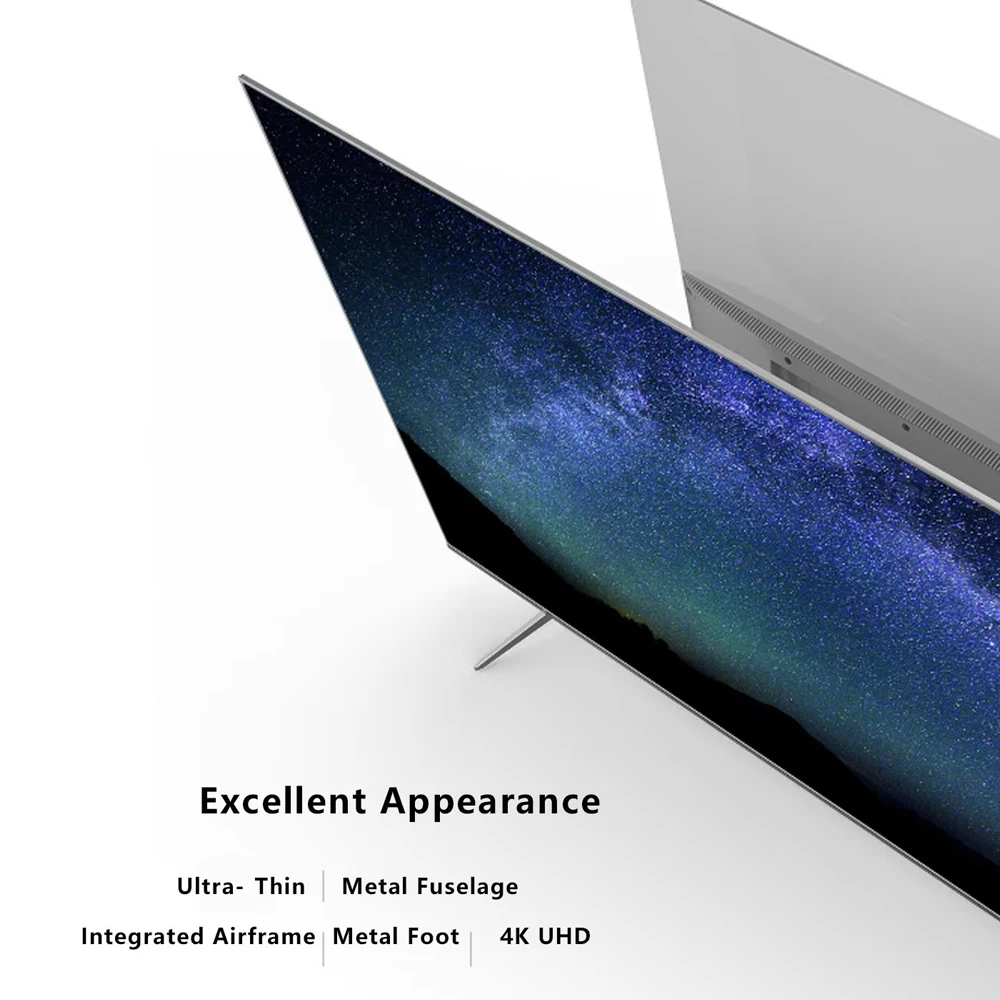 65-Zoll Oled 4K Smart Tv – Android 14, Wlan, Mehrsprachig, Heimkino-Fernseher Mit Us-, Uk-, Eu- &Amp; Au-Stecker 65-Zoll Oled 4K Smart Tv – Android 14, Wlan, Mehrsprachig, Heimkino-Fernseher Mit Us-, Uk-, Eu- &Amp; Au-Stecker - Image 2