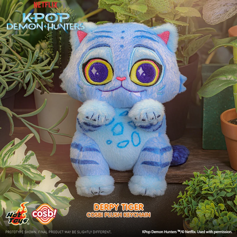 Hot Toys K-Pop Demon Hunters Derpy Tiger Cosbi Plüsch-Schlüsselanhänger Kollektion Blind Box Sussie Rucksackanhänger Mysteriöse Geschenke Hot Toys K-Pop Demon Hunters Derpy Tiger Cosbi Plüsch-Schlüsselanhänger Kollektion Blind Box Sussie Rucksackanhänger Mysteriöse Geschenke - Image 7