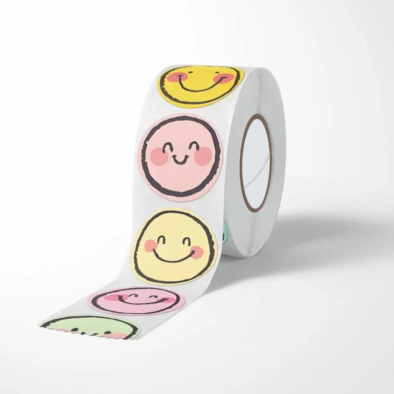 100-500 Stück Niedliche Belohnungsaufkleber Für Kinder Schulbedarf - Diy Dankeschön-Siegeletiketten Schreibwaren Spielzeug Spiele-Tags Für Lehrer Geschenk 100-500 Stück Niedliche Belohnungsaufkleber Für Kinder Schulbedarf - Diy Dankeschön-Siegeletiketten Schreibwaren Spielzeug Spiele-Tags Für Lehrer Geschenk - Image 3
