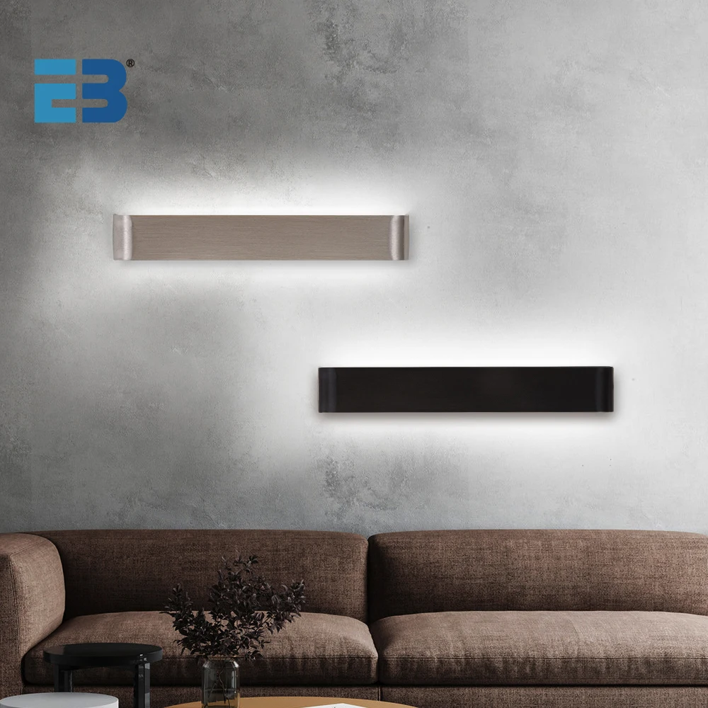 Moderne Led Wandleuchte 5W 10W 14W 18W Ac85-265V Schlafzimmer Nachttisch Wandleuchten Für Wohnzimmer Innenbeleuchtung Schwarz Weiß Moderne Led Wandleuchte 5W 10W 14W 18W Ac85-265V Schlafzimmer Nachttisch Wandleuchten Für Wohnzimmer Innenbeleuchtung Schwarz Weiß - Image 2