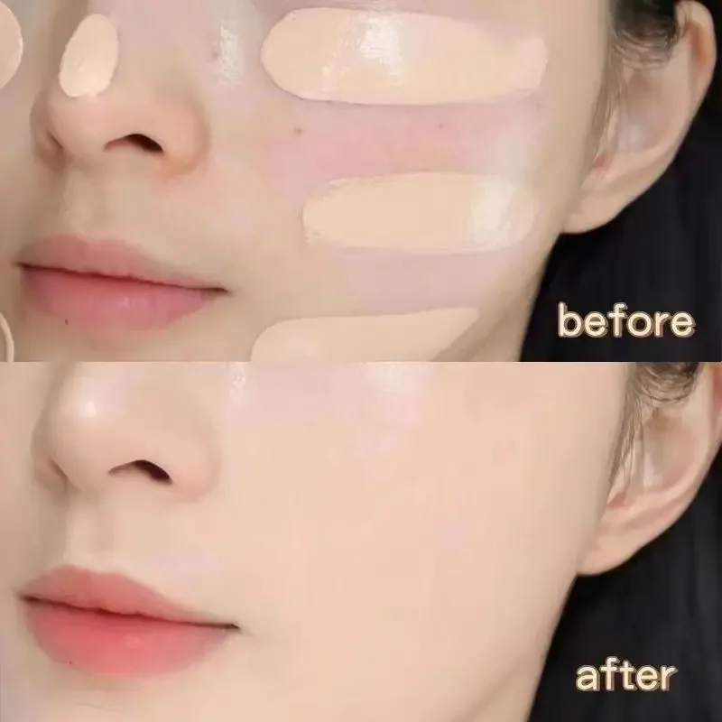 Flüssige Foundation, Hohe Deckkraft, Make-Up-Basis, Langlebiger Concealer, Bb-Creme, Wasserfest, Ölkontrollierend, Gesichtsgrundierung, Make-Up-Kosmetik Flüssige Foundation, Hohe Deckkraft, Make-Up-Basis, Langlebiger Concealer, Bb-Creme, Wasserfest, Ölkontrollierend, Gesichtsgrundierung, Make-Up-Kosmetik - Image 2