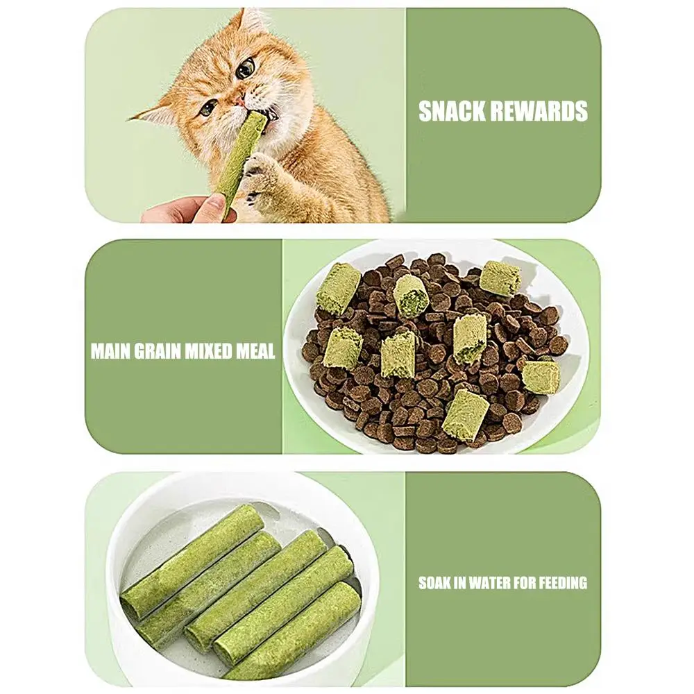 Cat Grass Sticks Grass Chewing Stick Freeze Dried Snacks Mouth Health Teething Digestive Aid Natural Teeth Cleaner Fattening Pet Cat Grass Sticks Grass Chewing Stick Freeze Dried Snacks Mouth Health Teething Digestive Aid Natural Teeth Cleaner Fattening Pet - Image 12