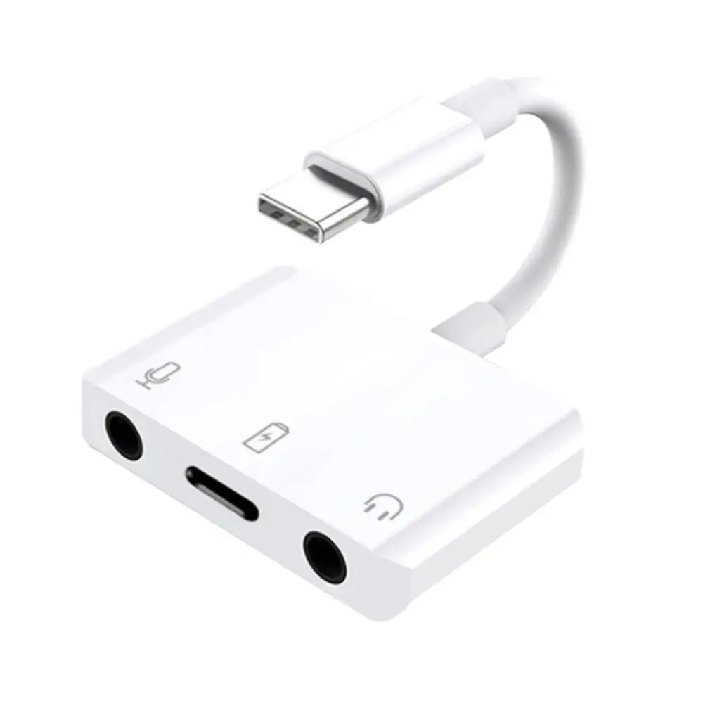 3-In-1 Usb-C Soundkarte – Externer Stereo-Audioadapter Mit 3,5 Mm Für Telefon Und Laptop 3-In-1 Usb-C Soundkarte – Externer Stereo-Audioadapter Mit 3,5 Mm Für Telefon Und Laptop - Image 2