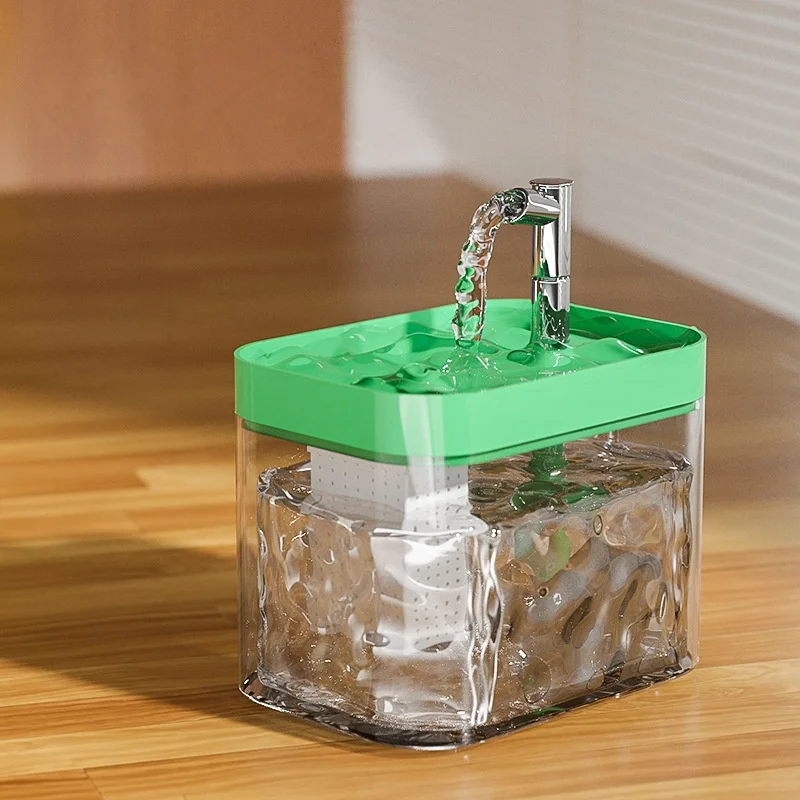 1.5L Cat Water Circulation Fountain Auto Filter Pet Cat Drinker Usb Dog Water Basin Feeding Bowl Pet Supplies 1.5L Cat Water Circulation Fountain Auto Filter Pet Cat Drinker Usb Dog Water Basin Feeding Bowl Pet Supplies - Image 9