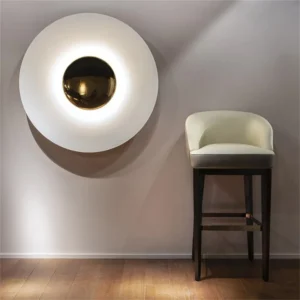 Runde ungewöhnliche Wand lampen LED Wand leuchte modernes Interieur Wohnzimmer Hintergrund Schlafzimmer Nachttisch Farbe UFO Wand leuchte Home Decoration