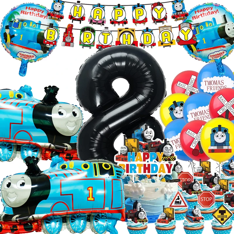 Thomas Balloons Kit The Train Aluminium Helium Balloon Birthday Decoration Banner Cake Decorations Party Favors Kids Gifts Toys Thomas Balloons Kit The Train Aluminium Helium Balloon Birthday Decoration Banner Cake Decorations Party Favors Kids Gifts Toys - Image 12