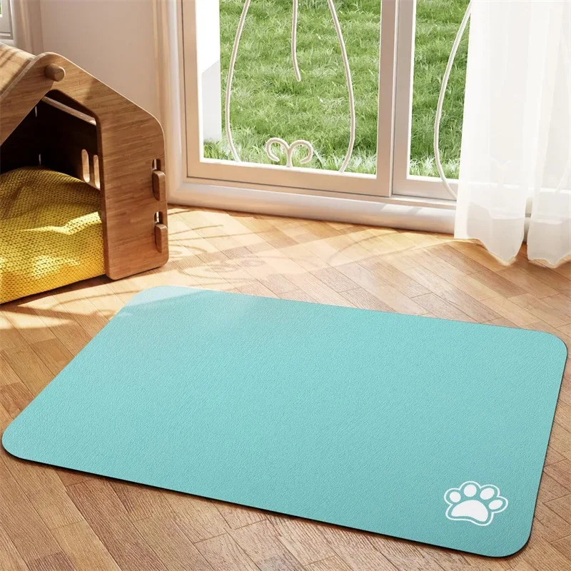 Pet Feeding Mat Absorbent Dog Cat Mat For Food And Water Easy To Clean Pet Placemats Quick Dry Dog Mat For Messy Drinkers Pet Feeding Mat Absorbent Dog Cat Mat For Food And Water Easy To Clean Pet Placemats Quick Dry Dog Mat For Messy Drinkers - Image 15