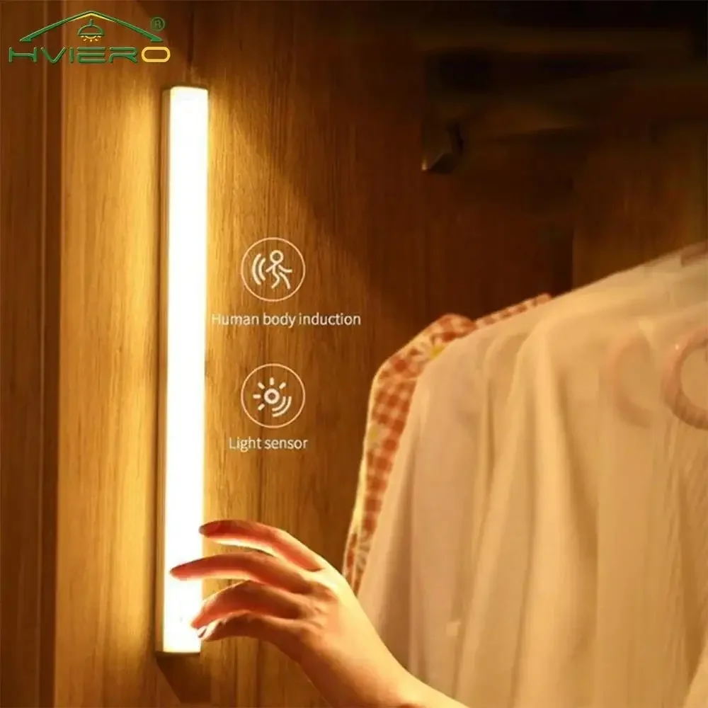 Nacht Lichter Drahtlose Led Motion Sensor Lampe Usb Aufladbare Magnetische Für Kleiderschrank Zimmer Schrank Küche Gang Rohr Detektor Birne Nacht Lichter Drahtlose Led Motion Sensor Lampe Usb Aufladbare Magnetische Für Kleiderschrank Zimmer Schrank Küche Gang Rohr Detektor Birne - Image 2