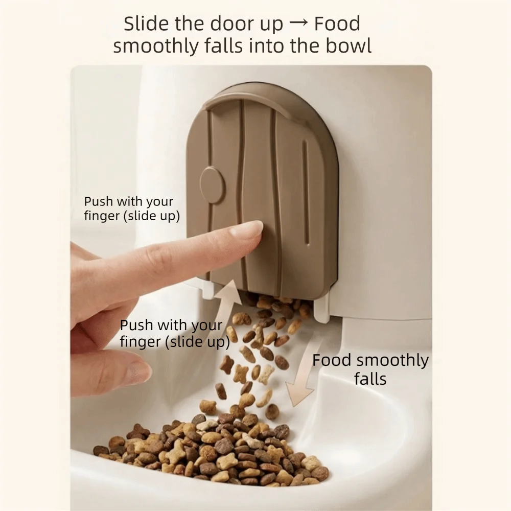 2 In 1 Mushroom Pet Automatic Feeder Large Capacity Moisture-Proof Cat Food Dispenser Dry Wet Separation Gravity Refill 2 In 1 Mushroom Pet Automatic Feeder Large Capacity Moisture-Proof Cat Food Dispenser Dry Wet Separation Gravity Refill - Image 14