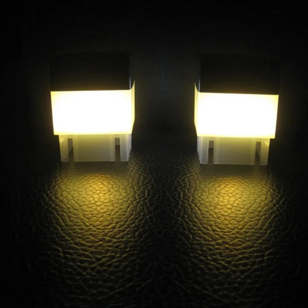 Quadratische Solar-Led-Lampe Für Den Außenbereich, Wasserdicht, Weißes/Warmes Licht, Led-Solarlicht, Zaunpfosten, Pool, Gartenlampe, Gartendekoration Quadratische Solar-Led-Lampe Für Den Außenbereich, Wasserdicht, Weißes/Warmes Licht, Led-Solarlicht, Zaunpfosten, Pool, Gartenlampe, Gartendekoration - Image 6