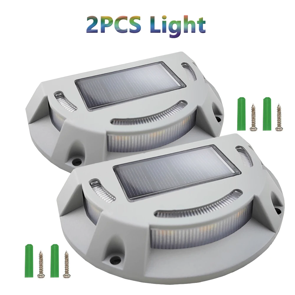 Led Solar Licht Im Freien Wasserdichte Garten Deck Treppen Licht Solar Stud Auffahrt Pathway Schritt Boden Dock Rasen Landschaft Beleuchtung Led Solar Licht Im Freien Wasserdichte Garten Deck Treppen Licht Solar Stud Auffahrt Pathway Schritt Boden Dock Rasen Landschaft Beleuchtung - Image 7