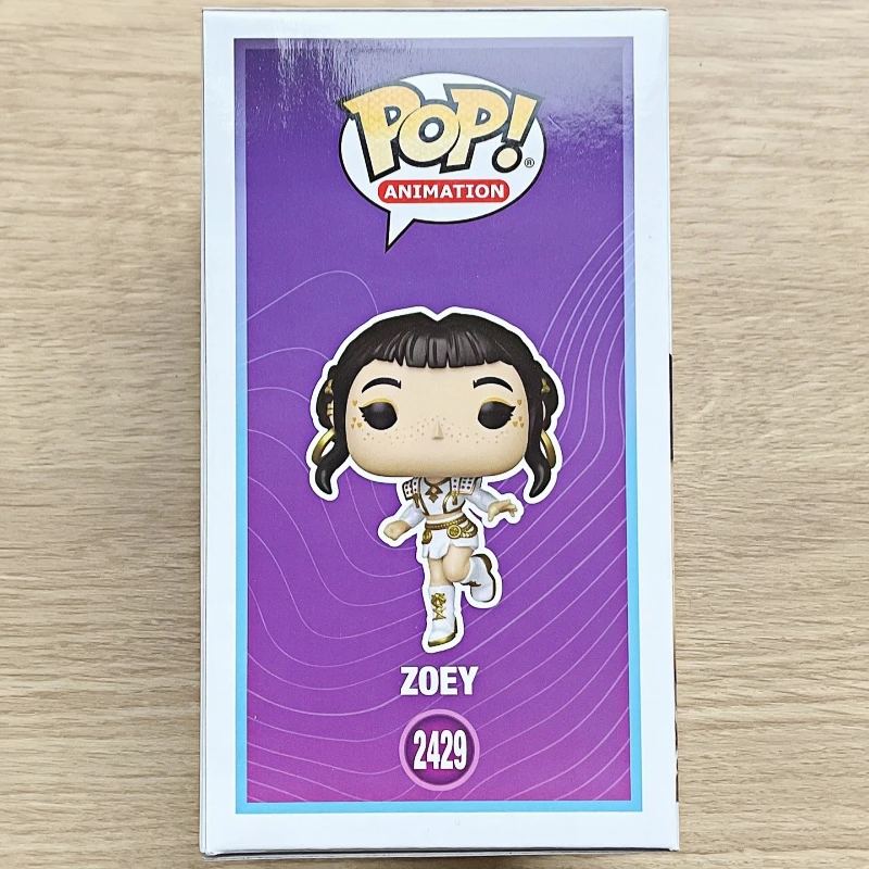 Funko Pop! Huntr/X K-Pop Dämonenjäger Zoey # 2429 Original Vinyl-Figur Anime Sammlerstück Modell Desktop-Ornament Geschenk Für Fans Funko Pop! Huntr/X K-Pop Dämonenjäger Zoey # 2429 Original Vinyl-Figur Anime Sammlerstück Modell Desktop-Ornament Geschenk Für Fans - Image 2