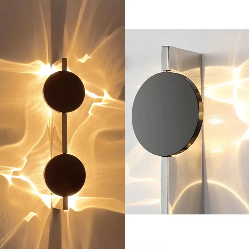 Moderne Led-Wandleuchte Drehbare Wellblech-Wandlampe Edelstahl Atmosphärische Wandleuchten Hotel Schlafzimmer Bettkopfleuchten Moderne Led-Wandleuchte Drehbare Wellblech-Wandlampe Edelstahl Atmosphärische Wandleuchten Hotel Schlafzimmer Bettkopfleuchten