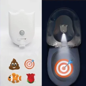 Motion Sensor LED Hintergrundbeleuchtung Wc Projektion Lampe Kreative Toilette Mini Nacht Lampe Wc Schüssel Sitz Sensor Beleuchtung Lampe