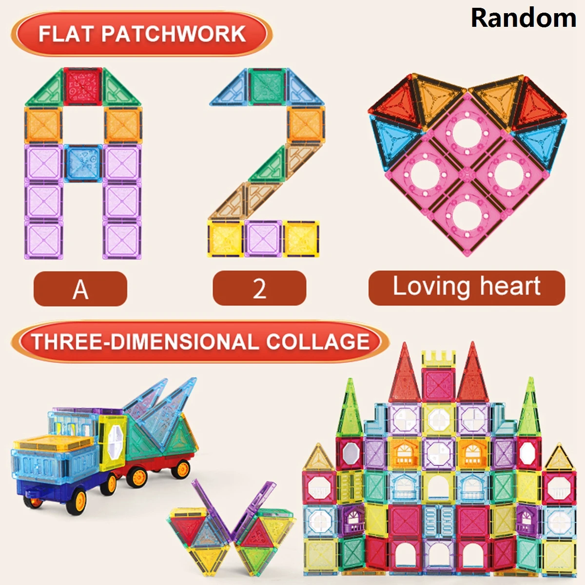 Magnetische Fliesen Für Kinder Im Alter Von 3–5 Jahren, 4–8 Magnetspielzeug Für 3 4 5 6 7 8+ Jahre Alte Jungen, Mädchen, Kleinkinder, Magnetische Bausteine, Vorschule Magnetische Fliesen Für Kinder Im Alter Von 3–5 Jahren, 4–8 Magnetspielzeug Für 3 4 5 6 7 8+ Jahre Alte Jungen, Mädchen, Kleinkinder, Magnetische Bausteine, Vorschule - Image 6