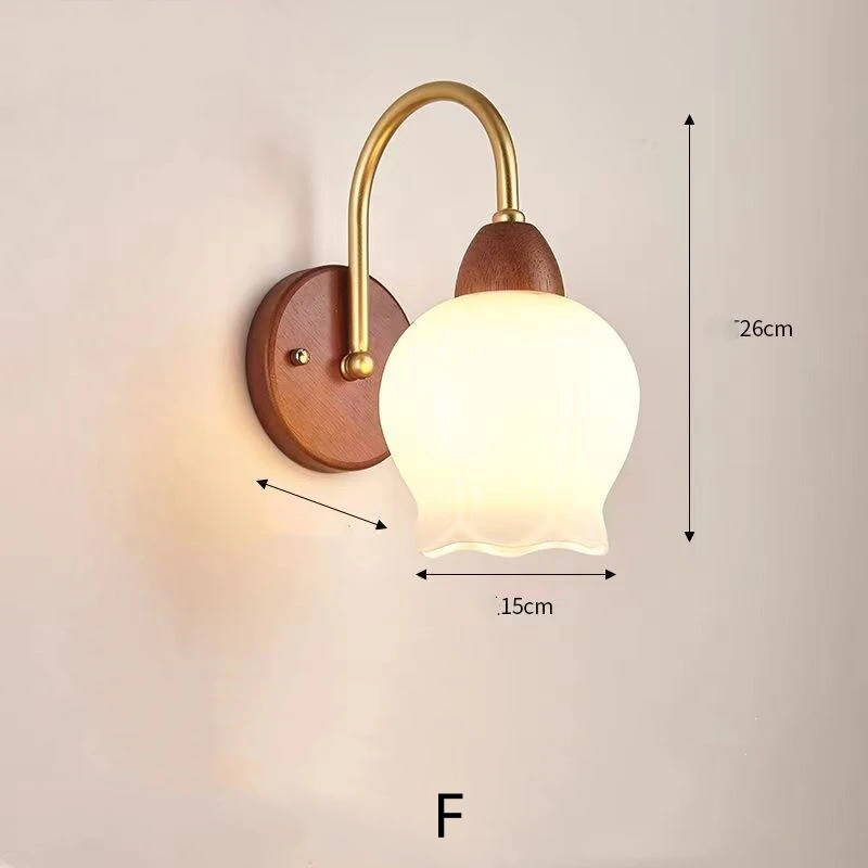 Moderne Innenwandleuchte, Geeignet Für Schlafzimmer, Nachttisch, Wohnzimmer, Heimdekoration, Leuchte Aus Holz, Vintage-Led-Wandleuchten Moderne Innenwandleuchte, Geeignet Für Schlafzimmer, Nachttisch, Wohnzimmer, Heimdekoration, Leuchte Aus Holz, Vintage-Led-Wandleuchten - Image 7
